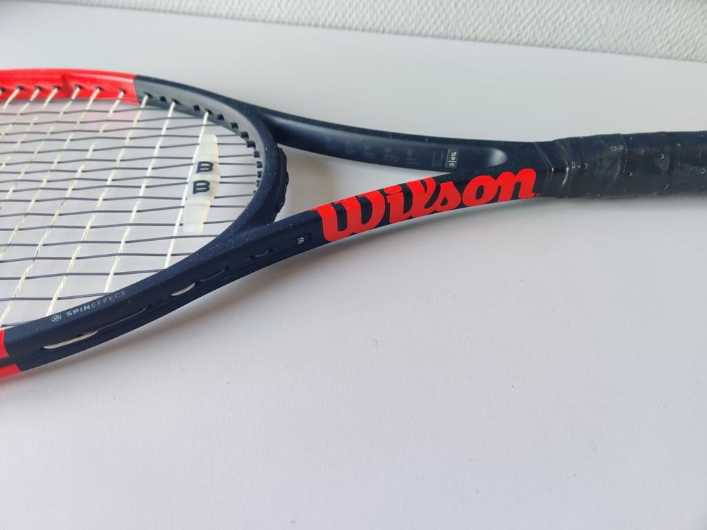 Tennisracket | Wilson Pro Staff 97s | grip maat 3, Ophalen of Verzenden, Zo goed als nieuw, Wilson, Racket
