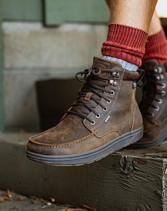 Barefoot boulderboots LEMS unisex schoenen maat 43, Kleding | Heren, Schoenen, Bruin, Boots, Ophalen of Verzenden, Zo goed als nieuw
