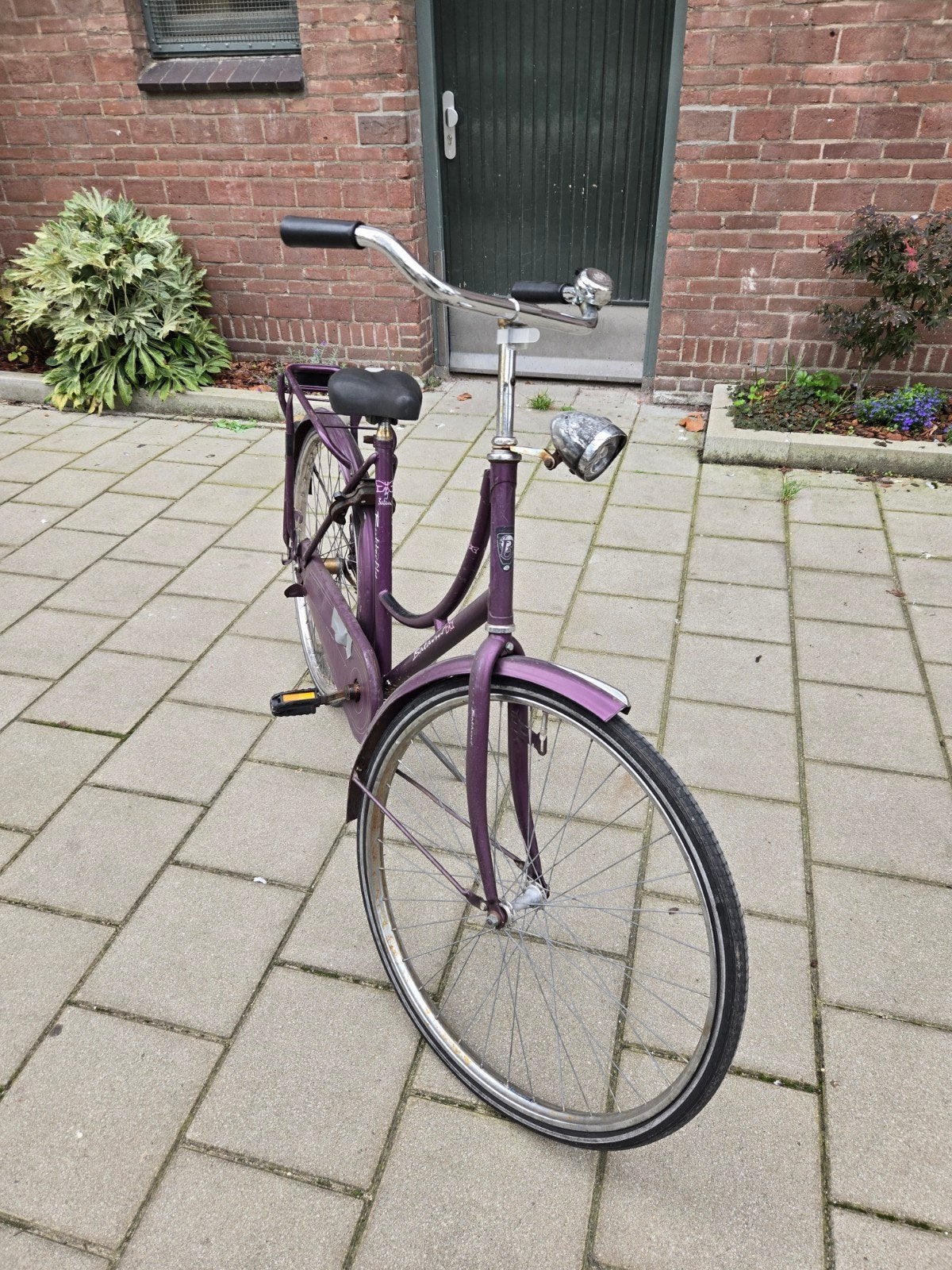 oma fiets, Ophalen, Gebruikt, Terugtraprem