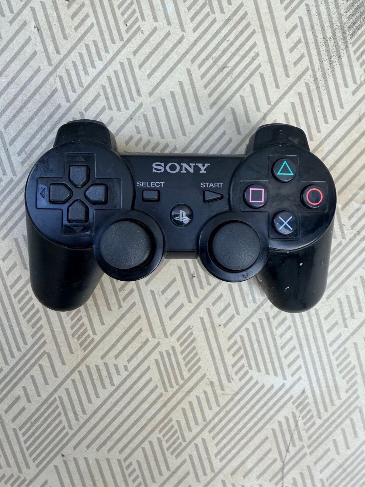Sony PlayStation 3 Controller Zwart - Sixaxis, Spelcomputers en Games, Gebruikt, PlayStation 3, Ophalen of Verzenden, Controller
