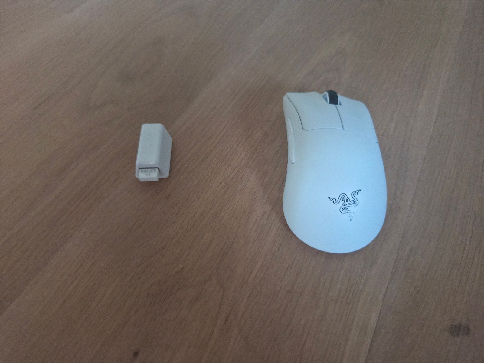 Razer Deathadder v3 pro + 8k hyperpulling dongle, Rechtshandig, Muis, Gaming muis, Ophalen of Verzenden
