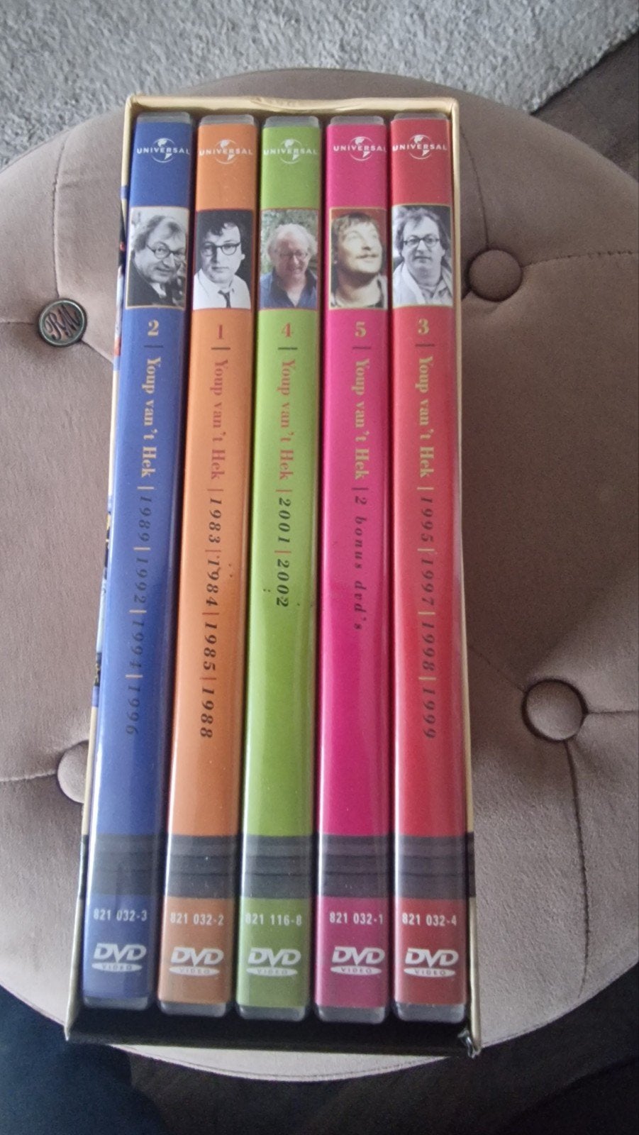 Youp van 't Hek DVD Boxset 20 jaar - Diverse Shows, Ophalen, Alle leeftijden, Nederlands, Zo goed als nieuw