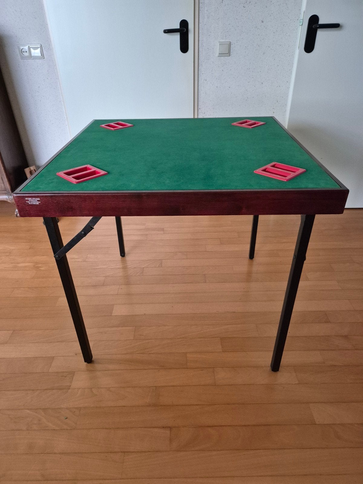 Opvouwbare Bridge Tafel - Lion Games & Gifts, Ophalen, Gebruikt, Lion Games & Gifts Europe, Drie of vier spelers