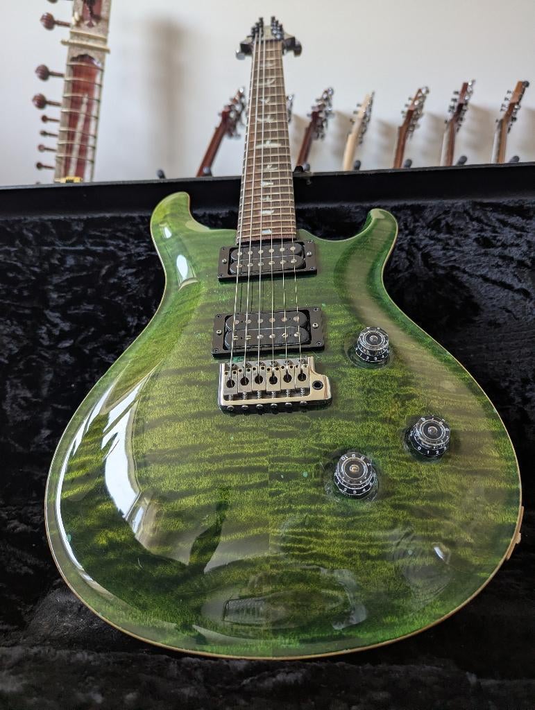 PRS Custom 24 Emerald Green 1993 CU24 Birds Core USA, Muziek en Instrumenten, Ophalen of Verzenden, Gebruikt, Solid body, Paul Reed Smith