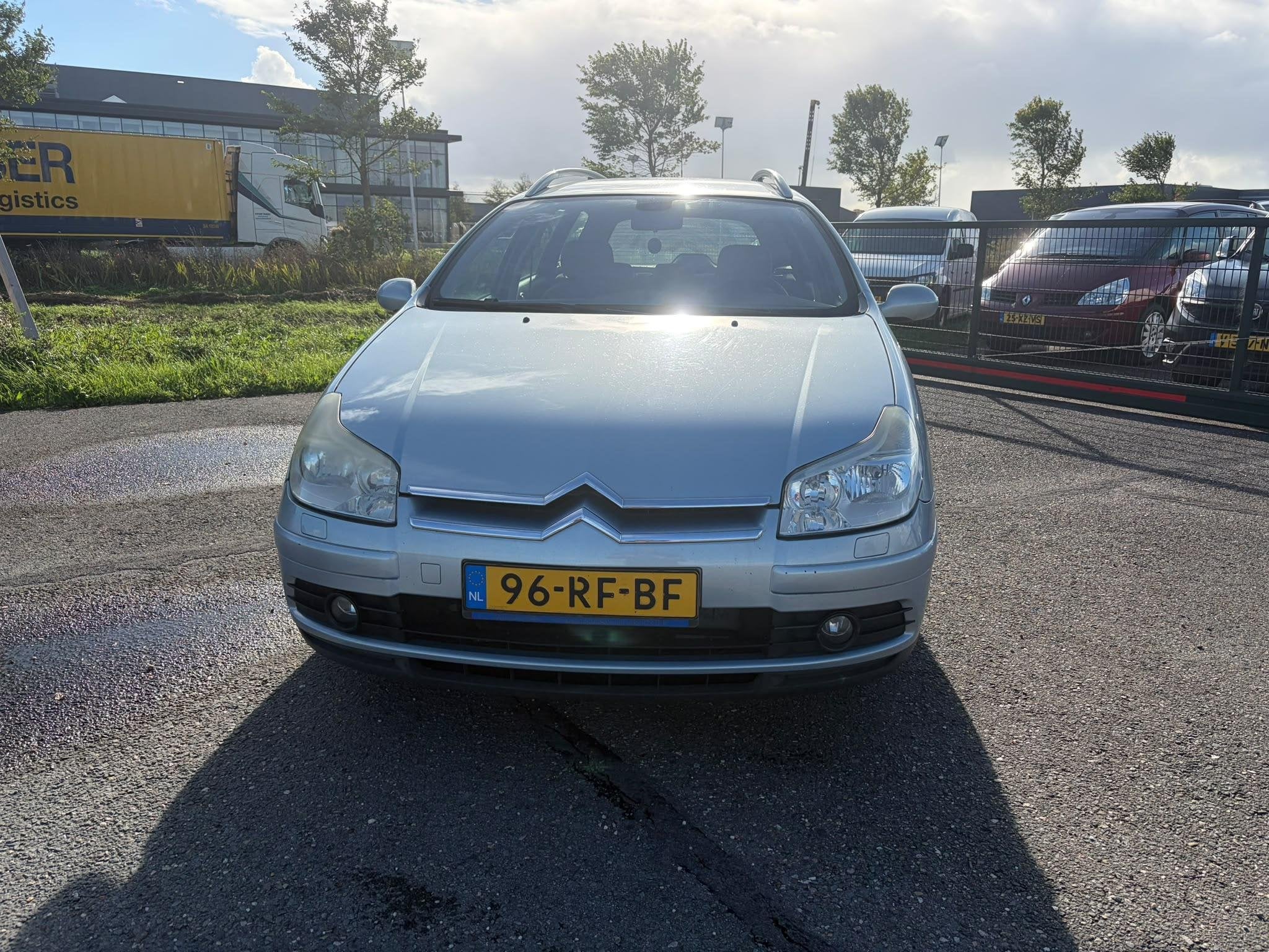 Citroen C5 Break 2.0-16V Ligne Prestige Clima, cruise, pdc a, Auto's, Stof, 4 cilinders, Blauw, Verwarmde buitenspiegels