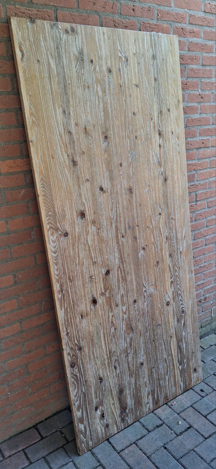Tafelblad werkblad bureaublad massief houten paneel, Ophalen of Verzenden, Hout