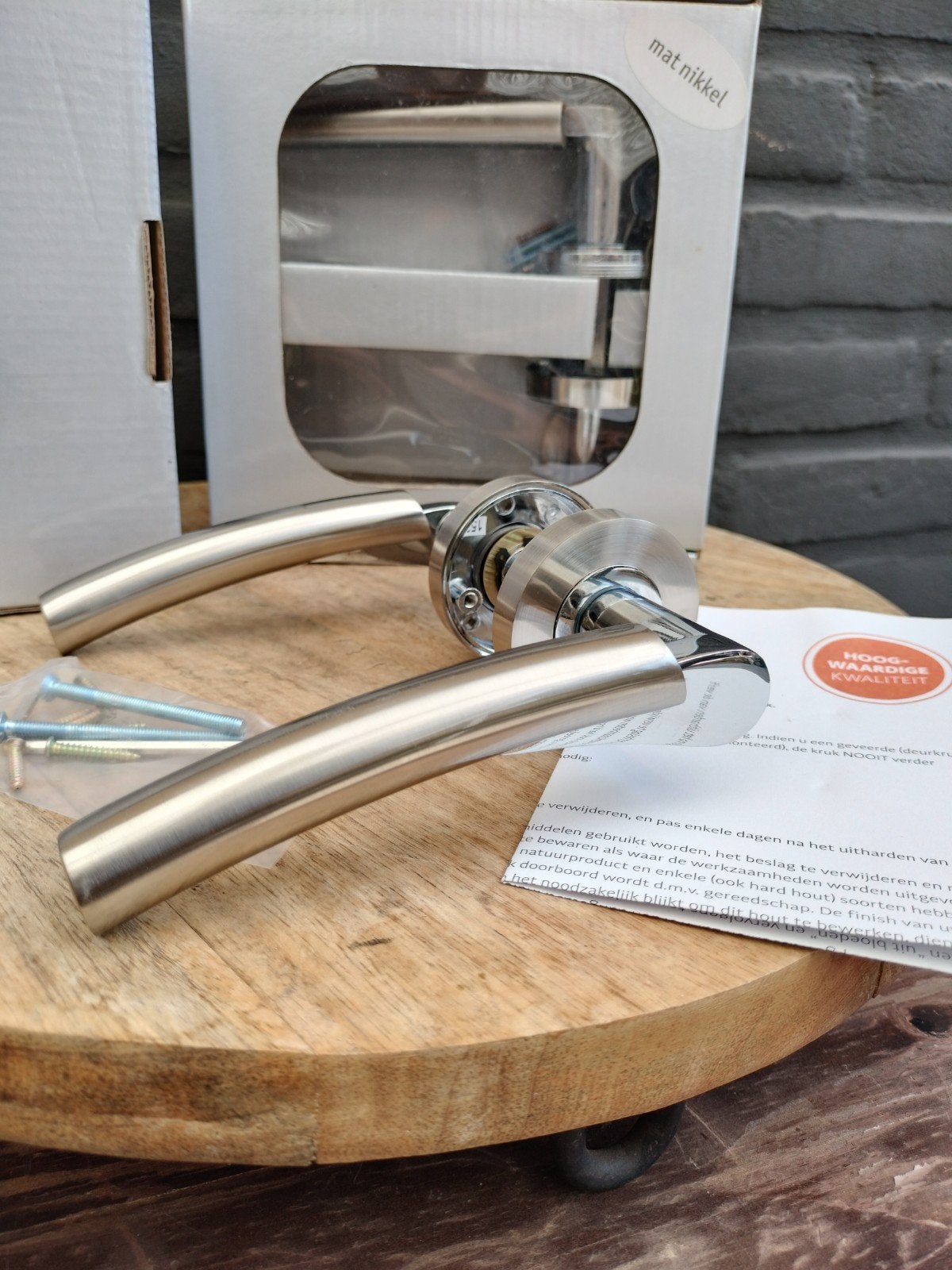Deurklinken, 3 gloednieuwe sets voor €45 samen, Ophalen, Nieuw