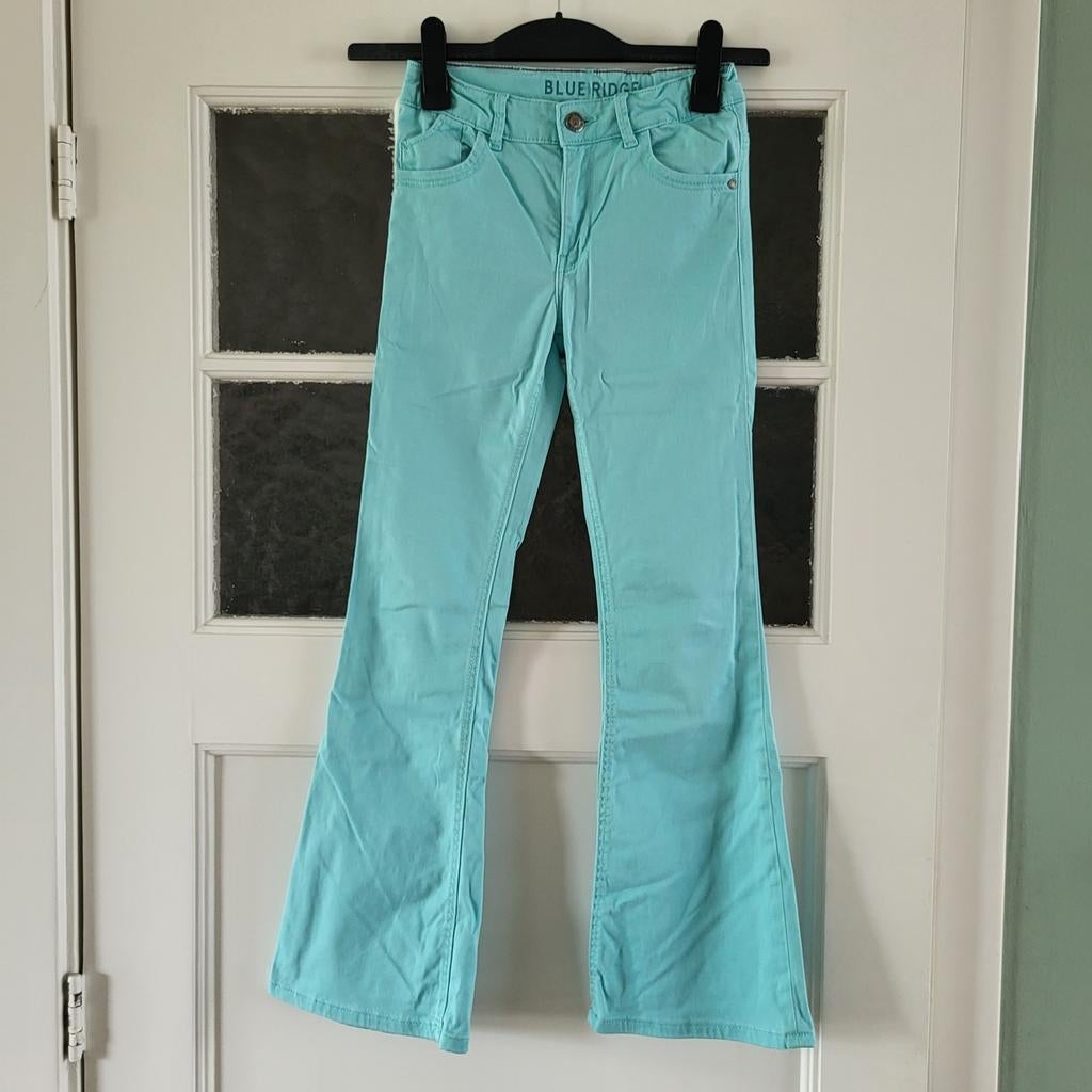 Blue Ridge flared broek maat 146 in mintgroen, Kinderen en Baby's, Kinderkleding | Maat 146, Broek, Meisje, Nieuw, Ophalen of Verzenden