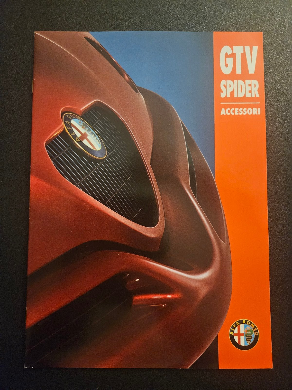 Brochure Alfa Romeo GTV & Spider Accessoires, Ophalen of Verzenden, Zo goed als nieuw, Alfa Romeo