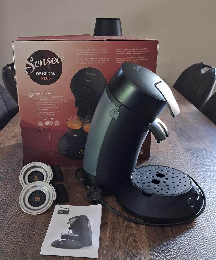 Philips Senseo Original Plus Koffiezetapparaat Zwart, Ophalen, Koffiemachine, Zo goed als nieuw, 2 tot 4 kopjes