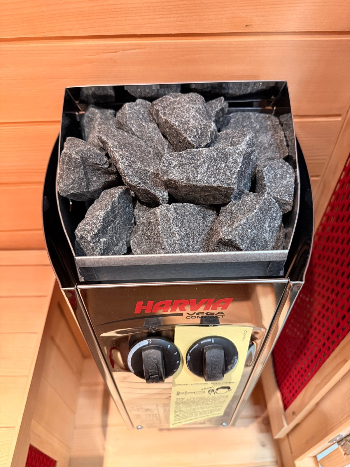 Combi Sauna (Infrarood + opgietkachel) - GRATIS BEZORGING, Ophalen of Verzenden, Zo goed als nieuw, Fins of Traditioneel, Complete sauna