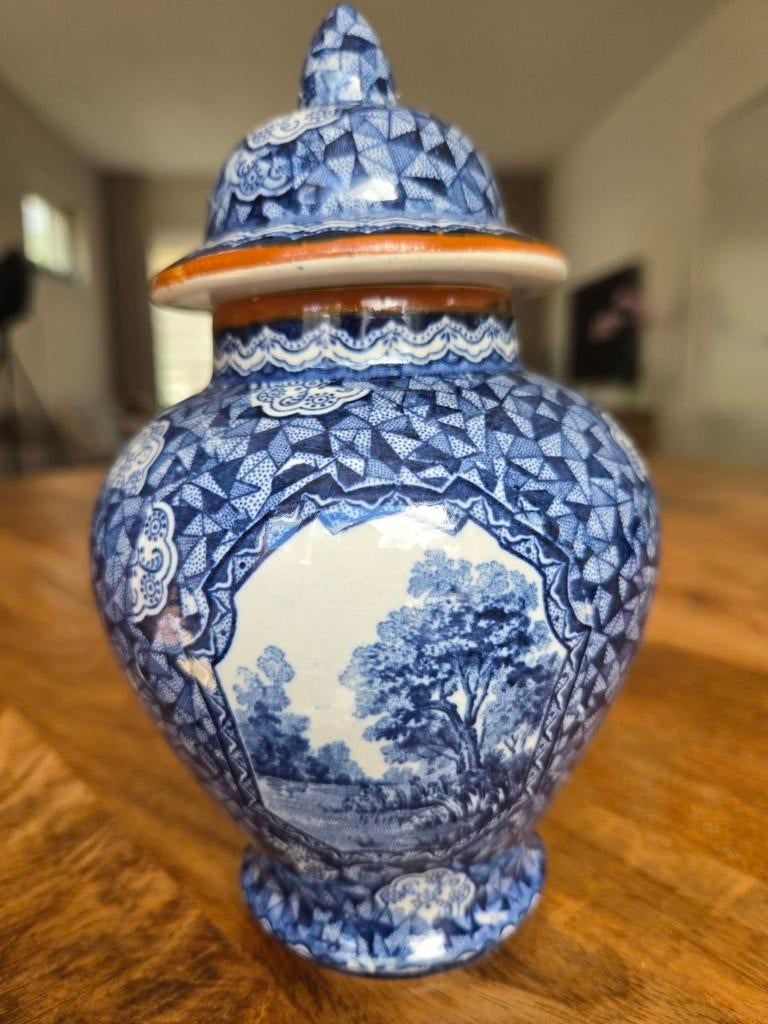 Villeroy & boch gember  potje. 14 cm hoog, Ophalen of Verzenden