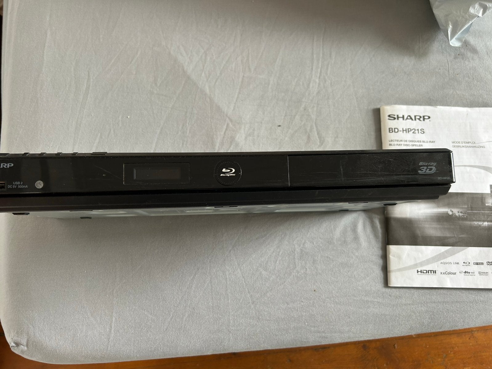 Sharp Blueray Speler. Blue Ray Disc Speler. Stuur ook op!, Audio, Tv en Foto, Blu-ray-spelers, Ophalen of Verzenden, Overige merken