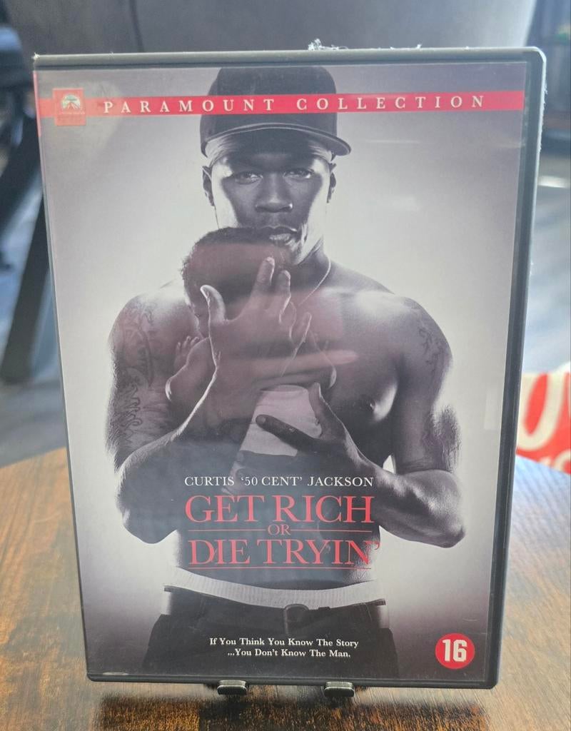 'Get rich or die trying' dvd, Alle leeftijden, Ophalen of Verzenden, Zo goed als nieuw