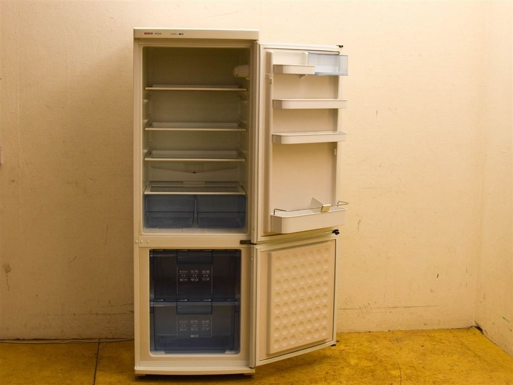 Bosch Dubbeldeurs koelkast 51282, Gebruikt, 200 liter of meer, Met aparte vriezer, 160 cm of meer