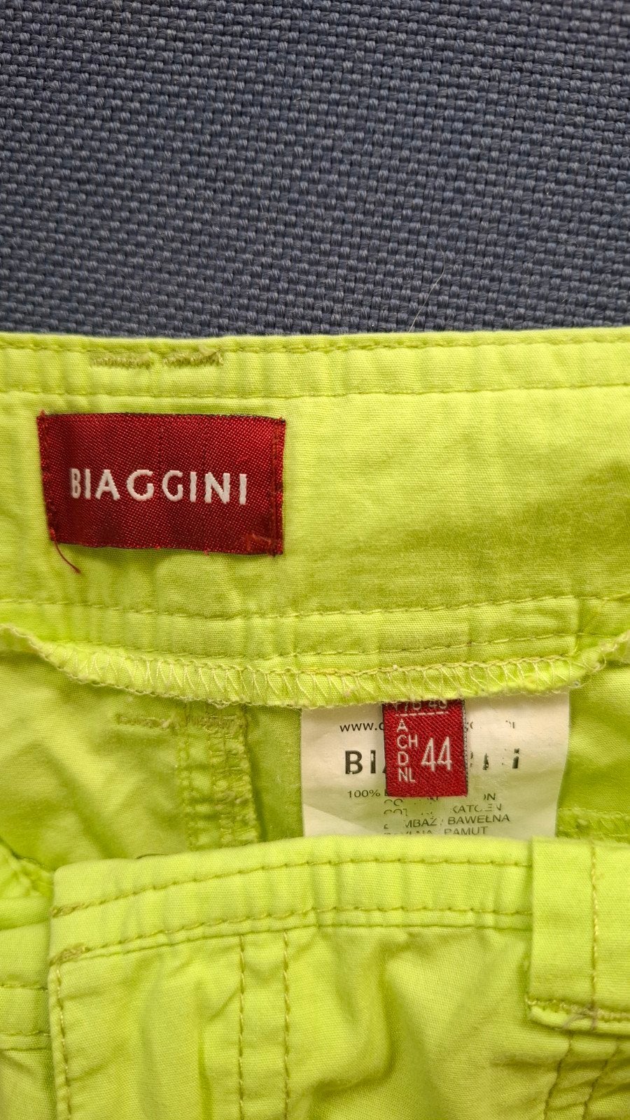 Biaggini capri zomerbroek nieuw, appelgroen, katoen, maat 44, Kleding | Dames, Broeken en Pantalons, Biaggini, Maat 42/44 (L)