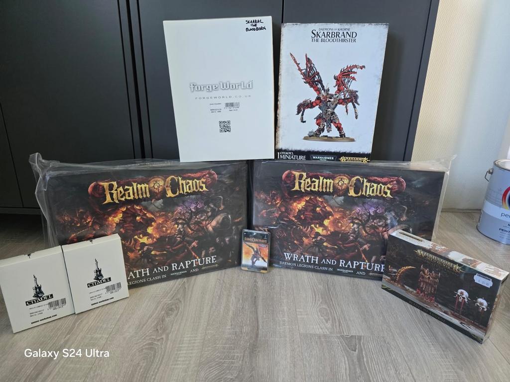 Warhammer Daemons of Khorne Leger, Ophalen of Verzenden, Zo goed als nieuw, Warhammer