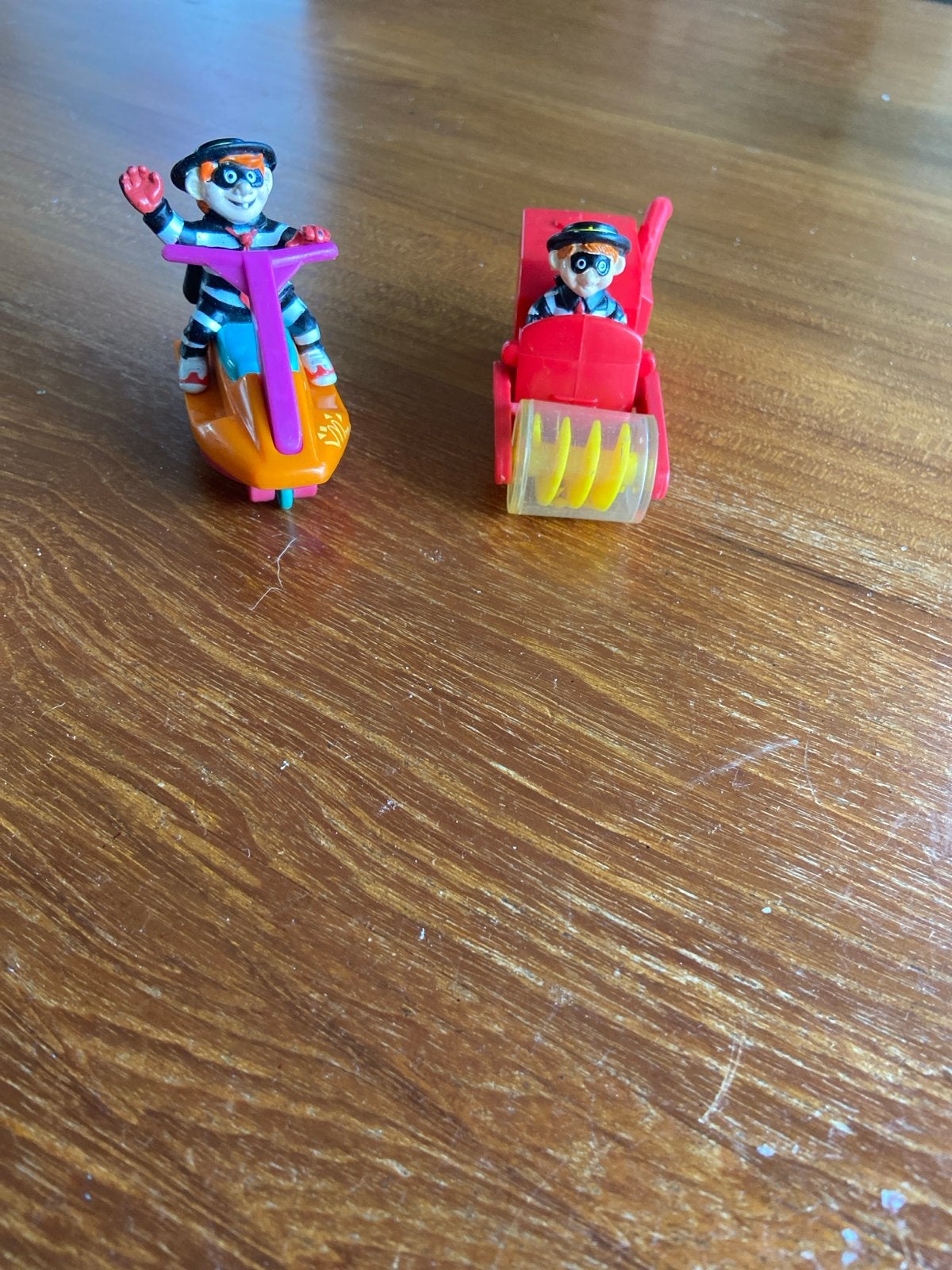 McDonald's Hamburglar Figuren - Vintage Speelgoed, Ophalen of Verzenden, Gebruikt