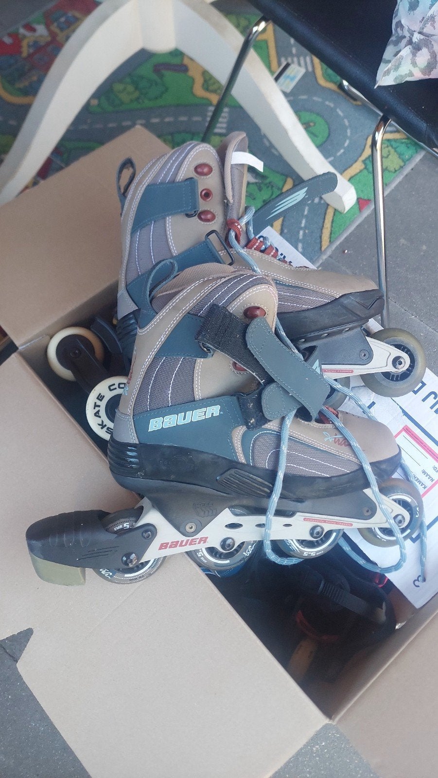 Bauer inline skates - Maat 40.5, Gebruikt, Bauer, Dames, Ophalen of Verzenden