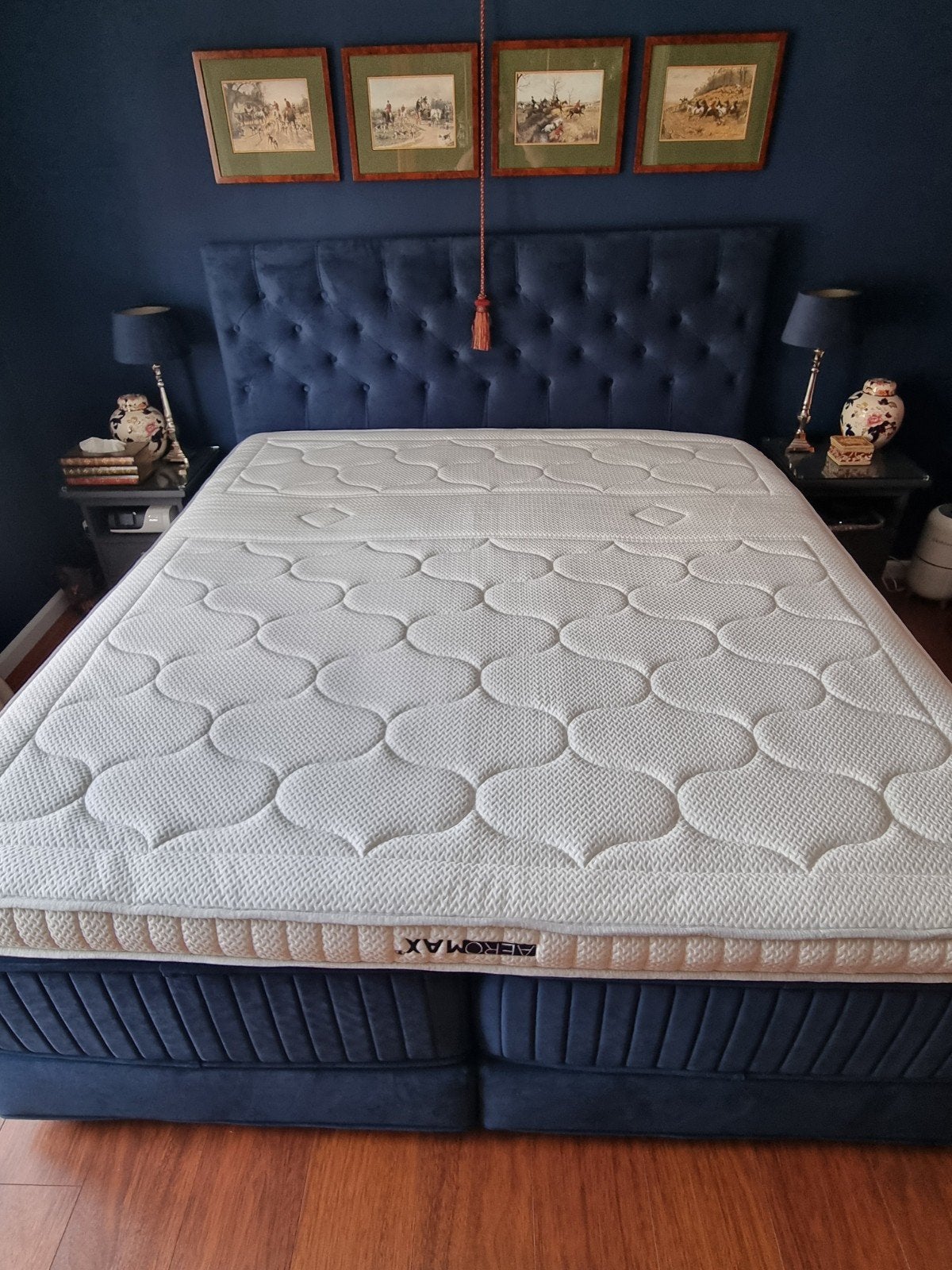 SWISS SENSE AEROMAX  BREEZE II TOPPER 180/200 ZGAN, Ophalen, Tweepersoons, Zo goed als nieuw, Matras