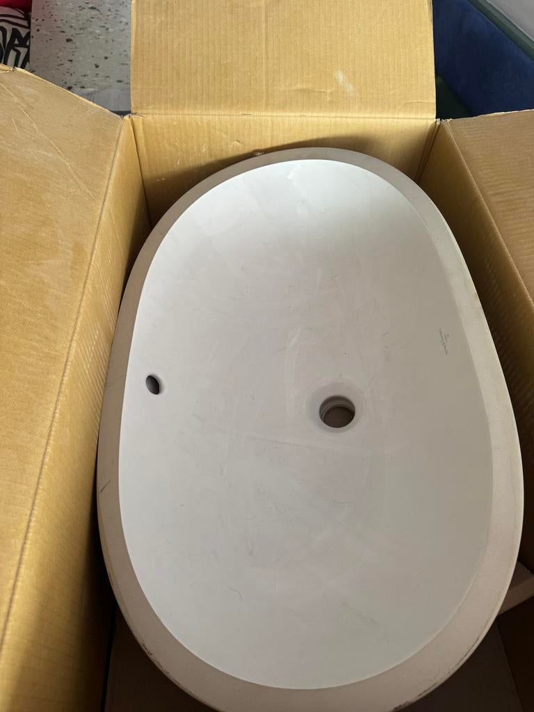 Villeroy & Boch O.novo Metro onderbouwwasbak 416260, Ophalen, Nieuw, 50 tot 100 cm, Minder dan 100 cm