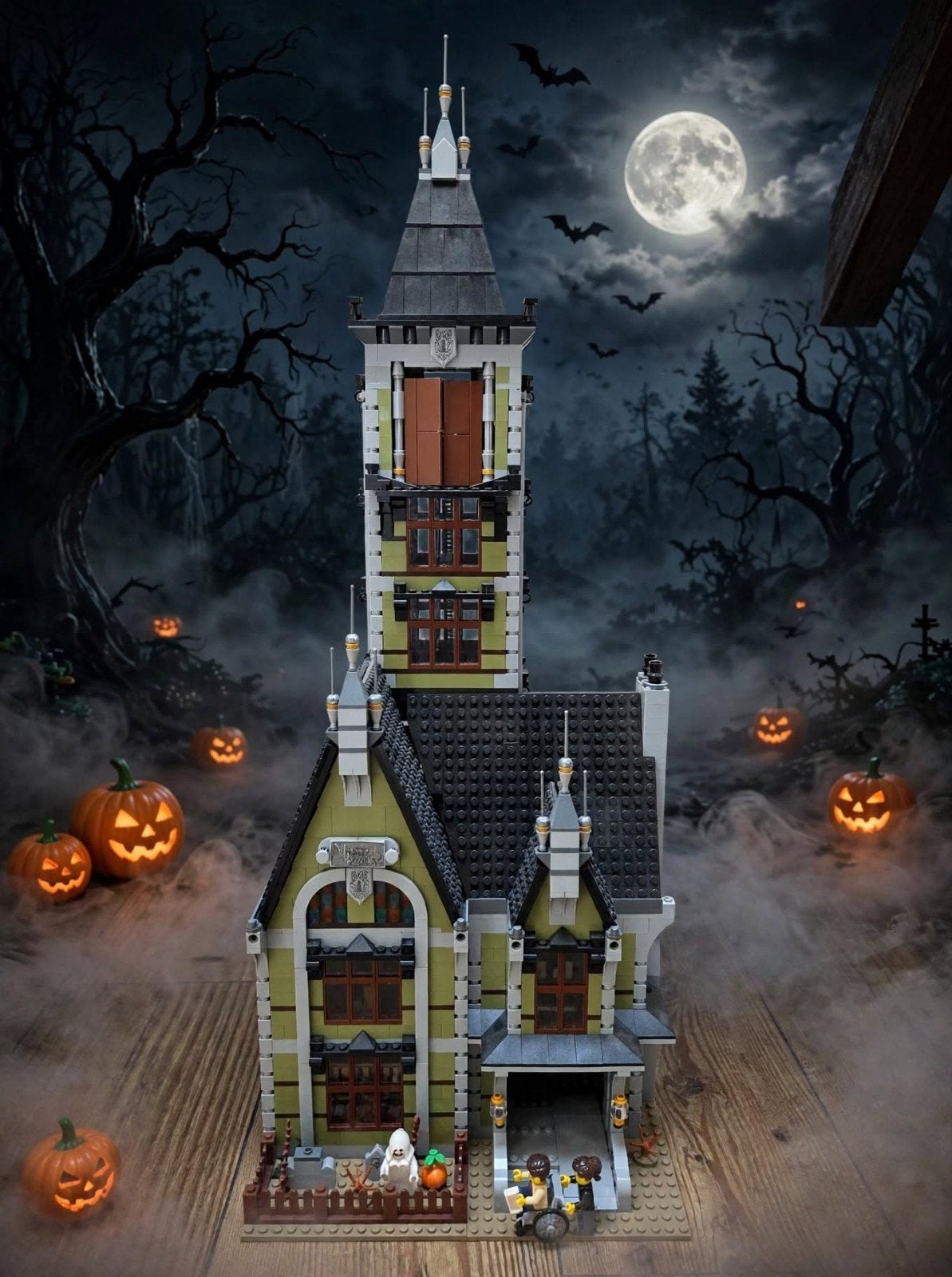 Lego Creator Expert 10273 Spookhuis (Haunted House), Lego, Inclusief accessoires, Ophalen of Verzenden, Zo goed als nieuw