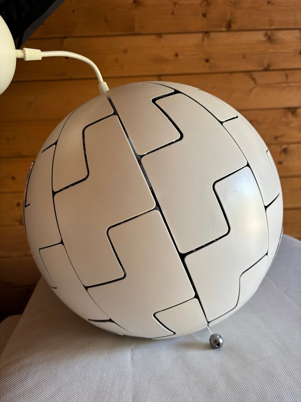 Ikea PS 2014 hanglamp - Wit/Zilver, Ophalen, Gebruikt, Kunststof, E27 (groot)