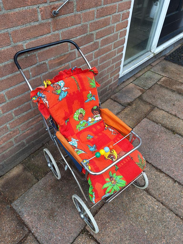 Poppen wandelwagen, Ophalen, Gebruikt