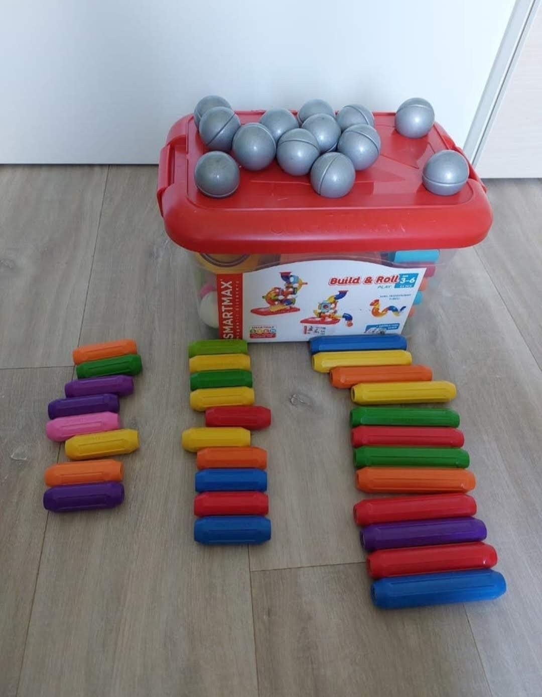 Volledige set SmartMax Build & Roll+ extra staven en ballen, Ophalen, Zo goed als nieuw, Overige merken