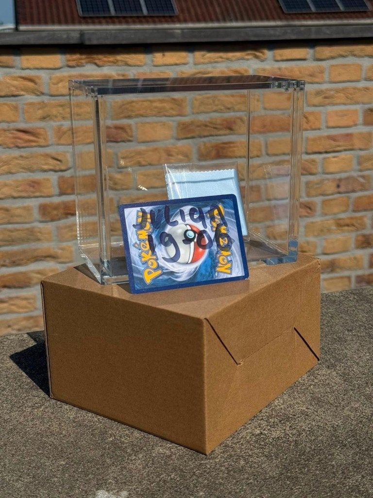Betaalbare Pokemon Acrylic Cases voor ETB en Booster Box, Hobby en Vrije tijd, Ophalen of Verzenden, Nieuw, Boosterbox