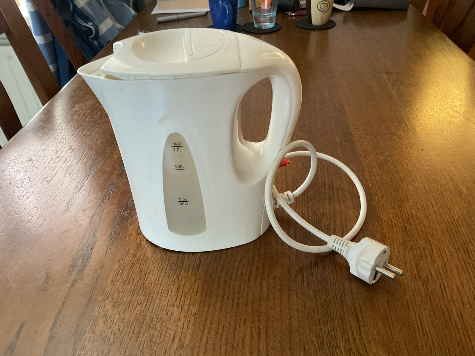Waterkoker voor de camping, 1 tot 2 liter, Ophalen of Verzenden, Zo goed als nieuw