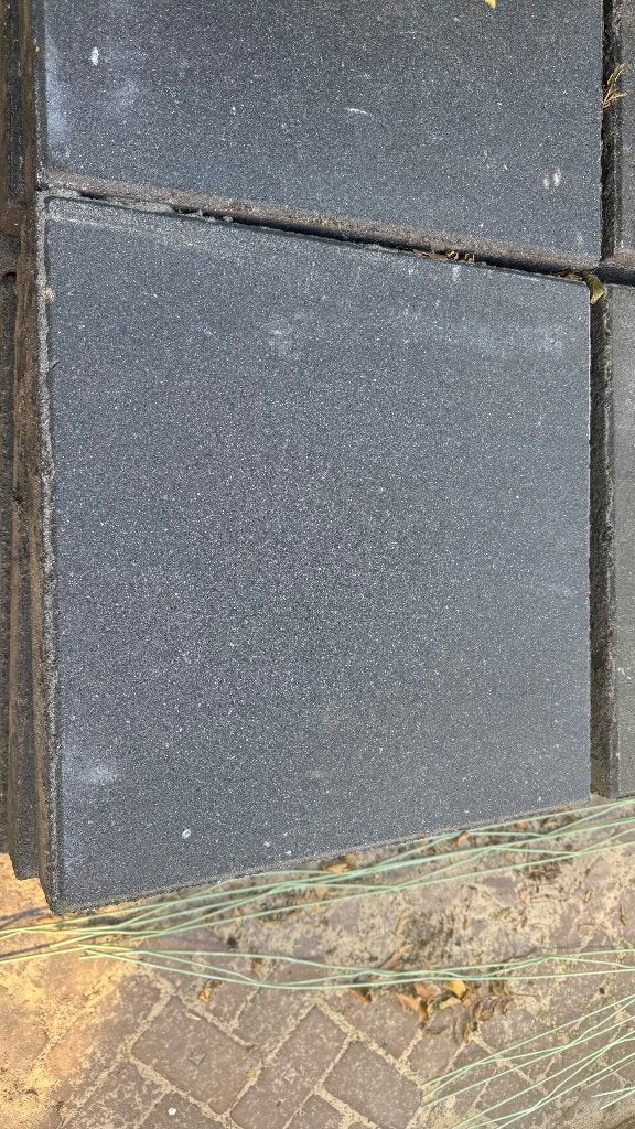 Tegels Beton terras oprit grijs 40x40x8 (20,4m2), Tuin en Terras, Tegels en Klinkers, Ophalen, Gebruikt, 10 m² of meer, Beton