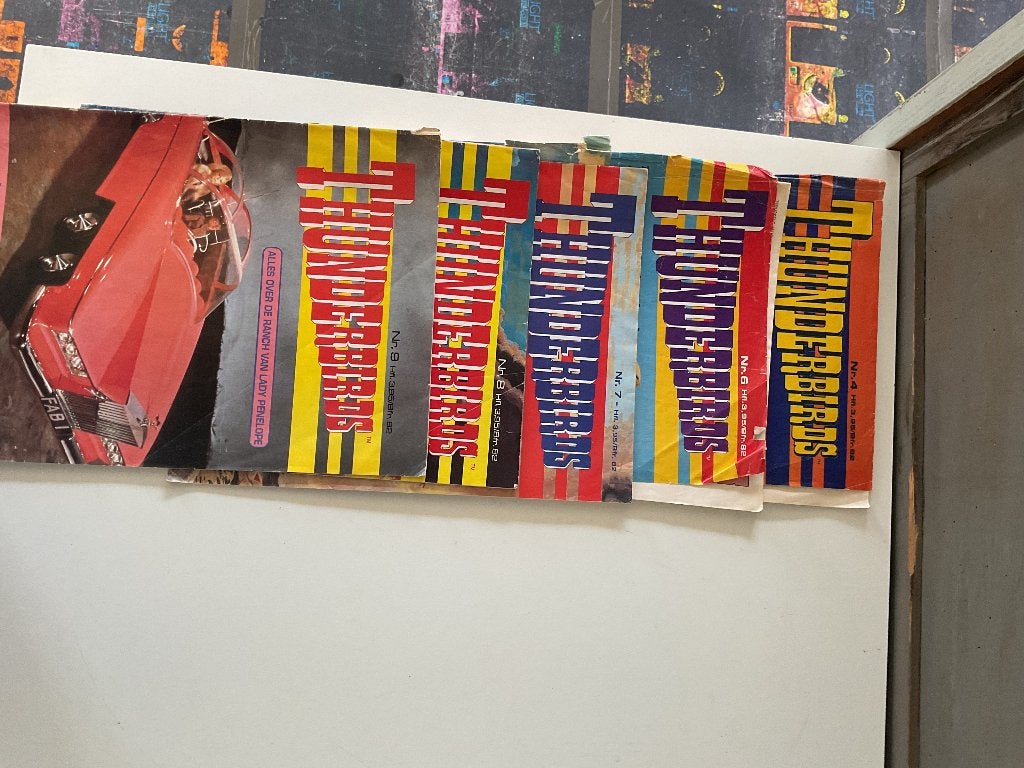 Thunderbirds tijdschriften uit diverse jaren, Boeken, Ophalen of Verzenden, Gelezen, Overige typen
