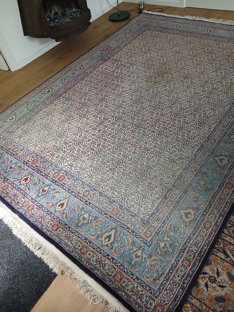 Perzisch tapijt 222 * 322, Ophalen, Gebruikt, Zwart, 200 cm of meer