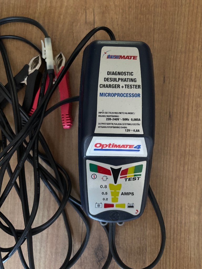 TecMate OptiMate 4 Acculader, Ophalen of Verzenden