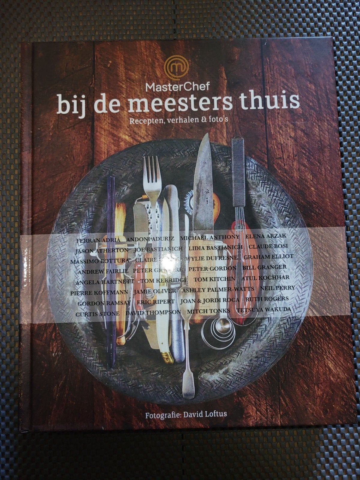 Masterchef, bij de meesters thuis, Boeken, Kookboeken, Ophalen of Verzenden, Zo goed als nieuw