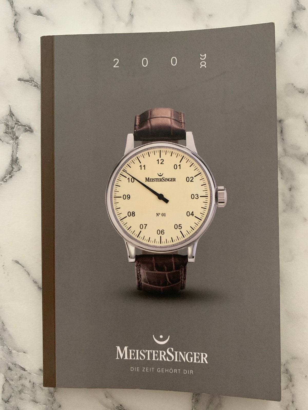 MeisterSinger catalogus 2008 met prijslijst, Ophalen of Verzenden, Gebruikt, Overige merken