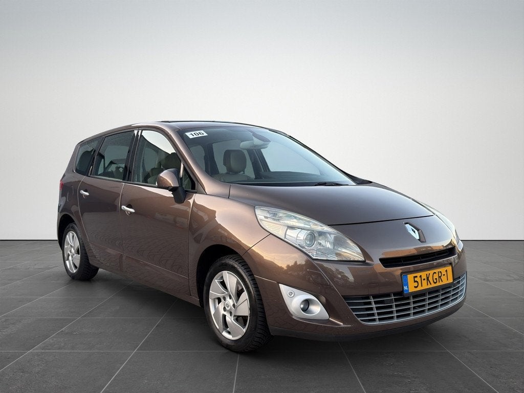 Renault Grand Scénic 2.0 Privilege Automaat|Cruise|Trekhaak, Auto's, Renault, Gebruikt, 4 cilinders, Bruin, 1405 kg