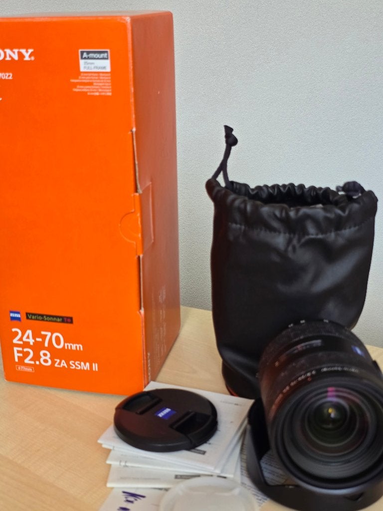 Sony Vario-Sonnar T 24-70 mm F2.8 ZA SSM II (SAL2470Z2), Sony, Ophalen of Verzenden, Gebruikt