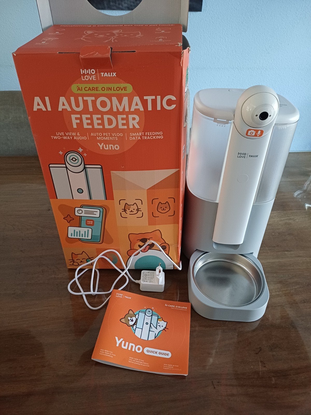 hholove yuno ai pet feeder, Ophalen of Verzenden, Automatisch, Nieuw