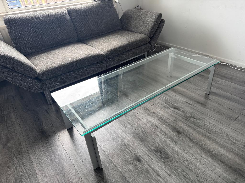 Tafel, Ophalen, Gebruikt, 50 tot 100 cm, Glas
