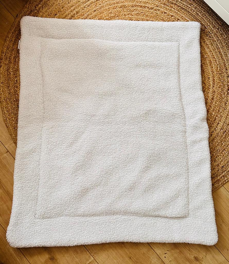 Boxkleed wit 80x100, Kinderen en Baby's, Ophalen of Verzenden, Gebruikt, Rechthoekig, Boxkleed