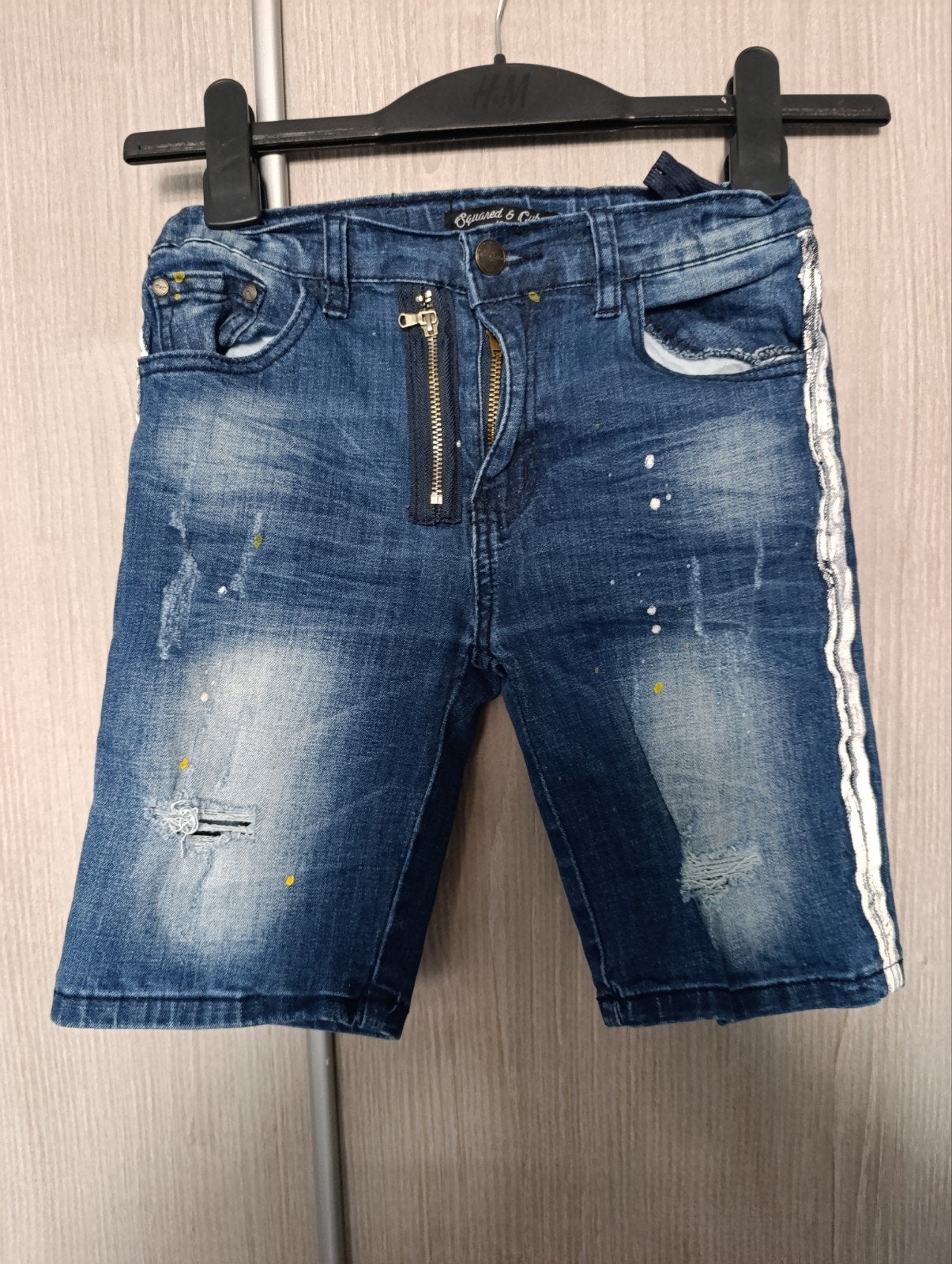Squared & Cubed spijkerbroek shorts maat 146/152, Broek, Ophalen of Verzenden, Zo goed als nieuw, Squared & Cubed