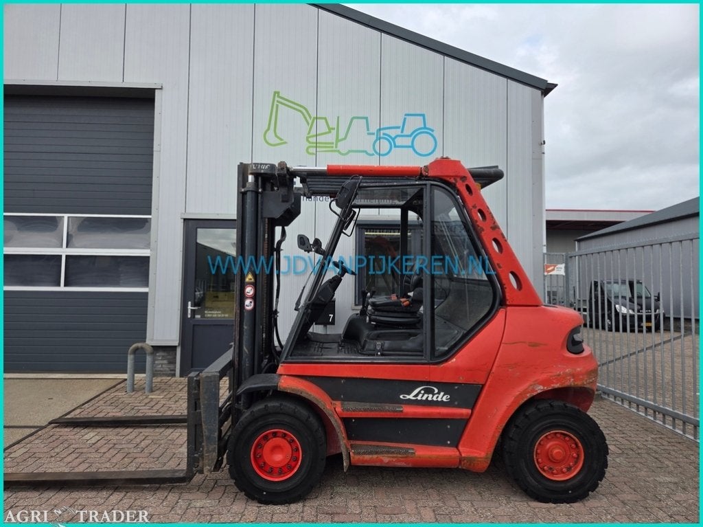 Linde H60D-02 6 cilinder Deutz diesel+forkpositioner+shift, Linde, Diesel, Linde, Heftruck