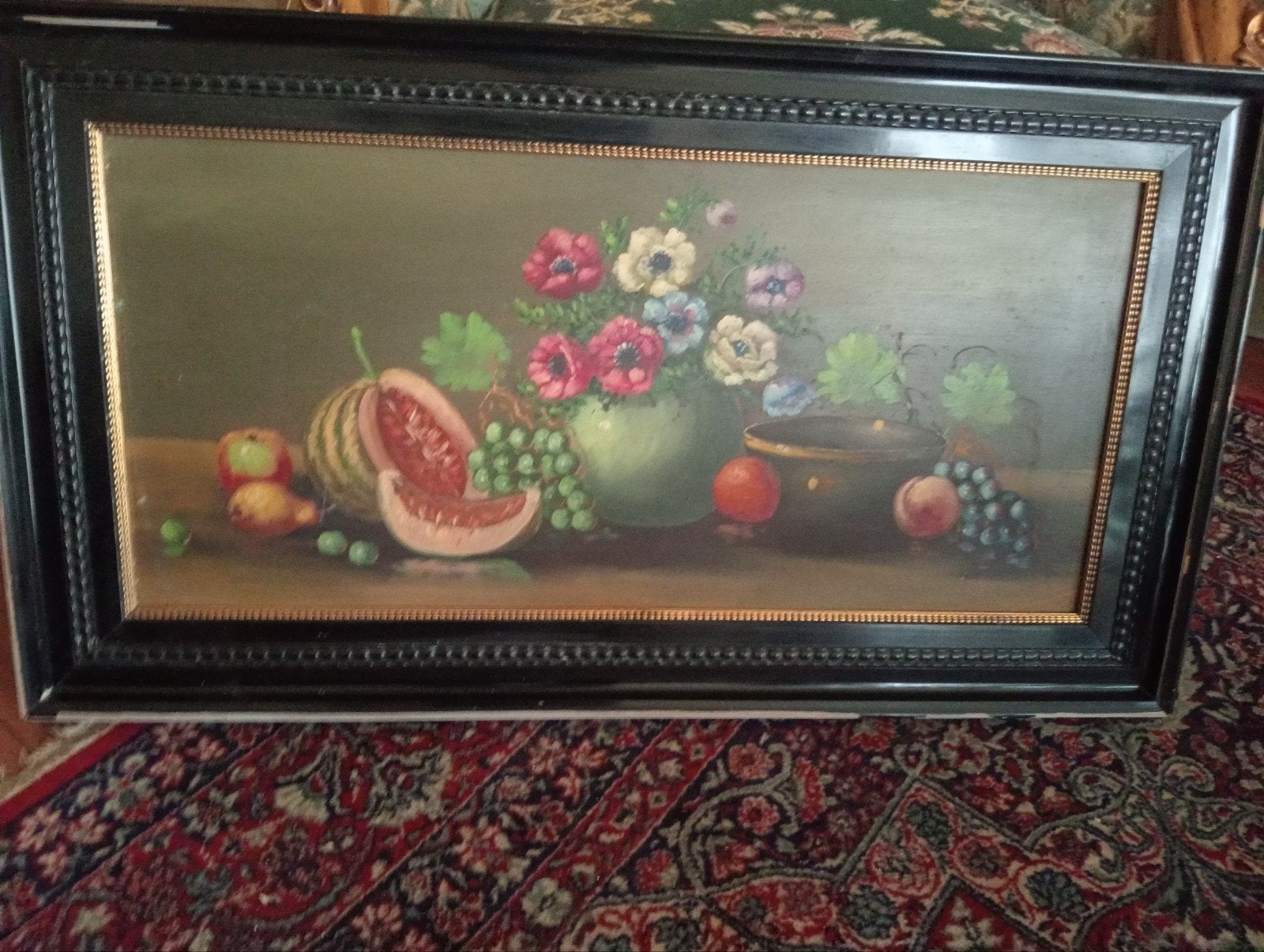 oud schilderij gesigneerd, Tilly Moes?, Ophalen