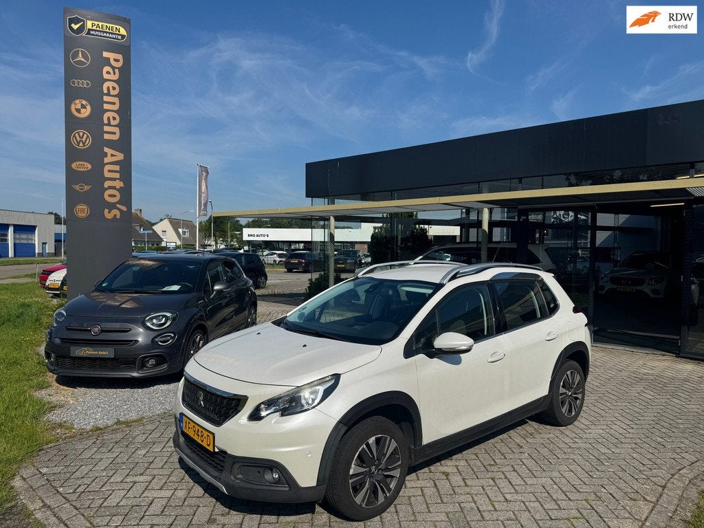 Peugeot 2008 1.2 PureTech Allure|Sensor|CC|Airco, Parkeersensor, Euro 6, Leder en Stof, Bedrijf