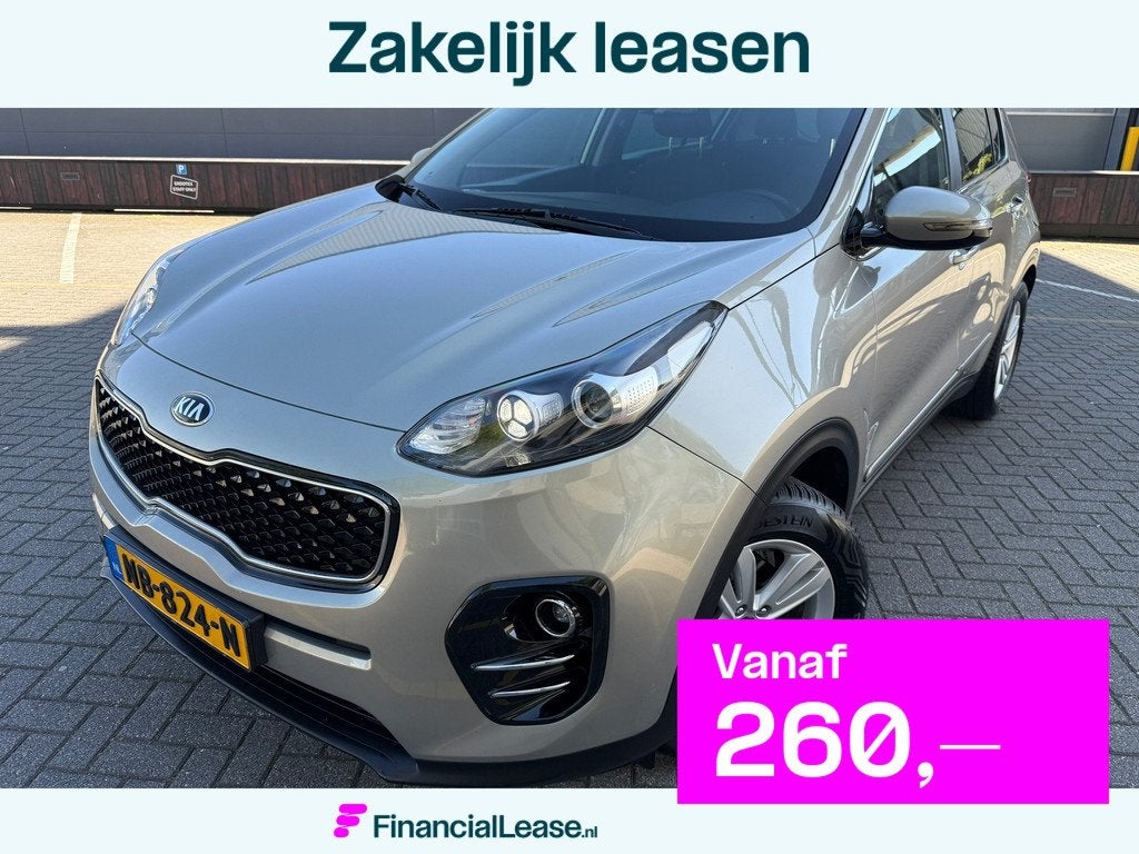 Kia Sportage 1.6 GDI First Edition*AIRCO*APK*CRUISE*NAVI*TER, Voorwielaandrijving, Gebruikt, 4 cilinders, 132 pk
