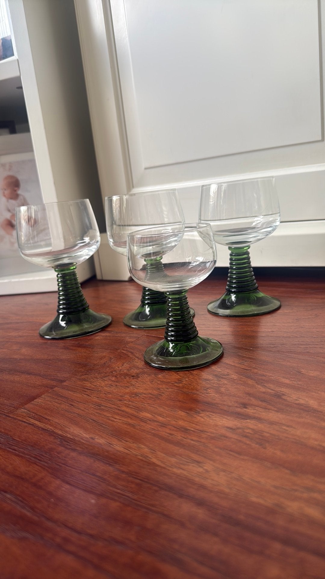 4x vintage wijnglas, Verzamelen, Glas en Borrelglaasjes, Ophalen of Verzenden, Overige typen