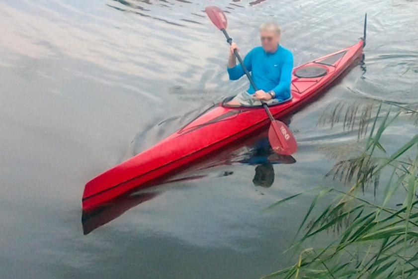 snelle kevlar kayak: Zegul Multisport, Watersport en Boten, Ophalen, Gebruikt, 1-persoons