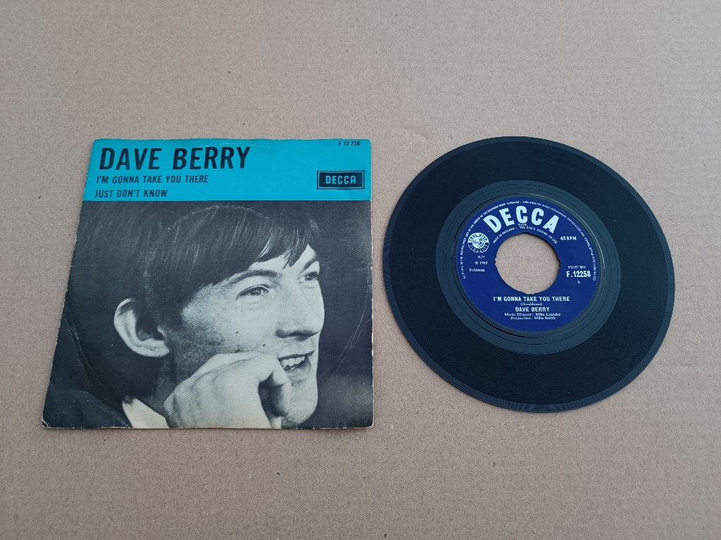 Single: Dave Berry - I'm Gonna Take You There (1965), Cd's en Dvd's, Verzenden, Gebruikt, 7 inch, Pop
